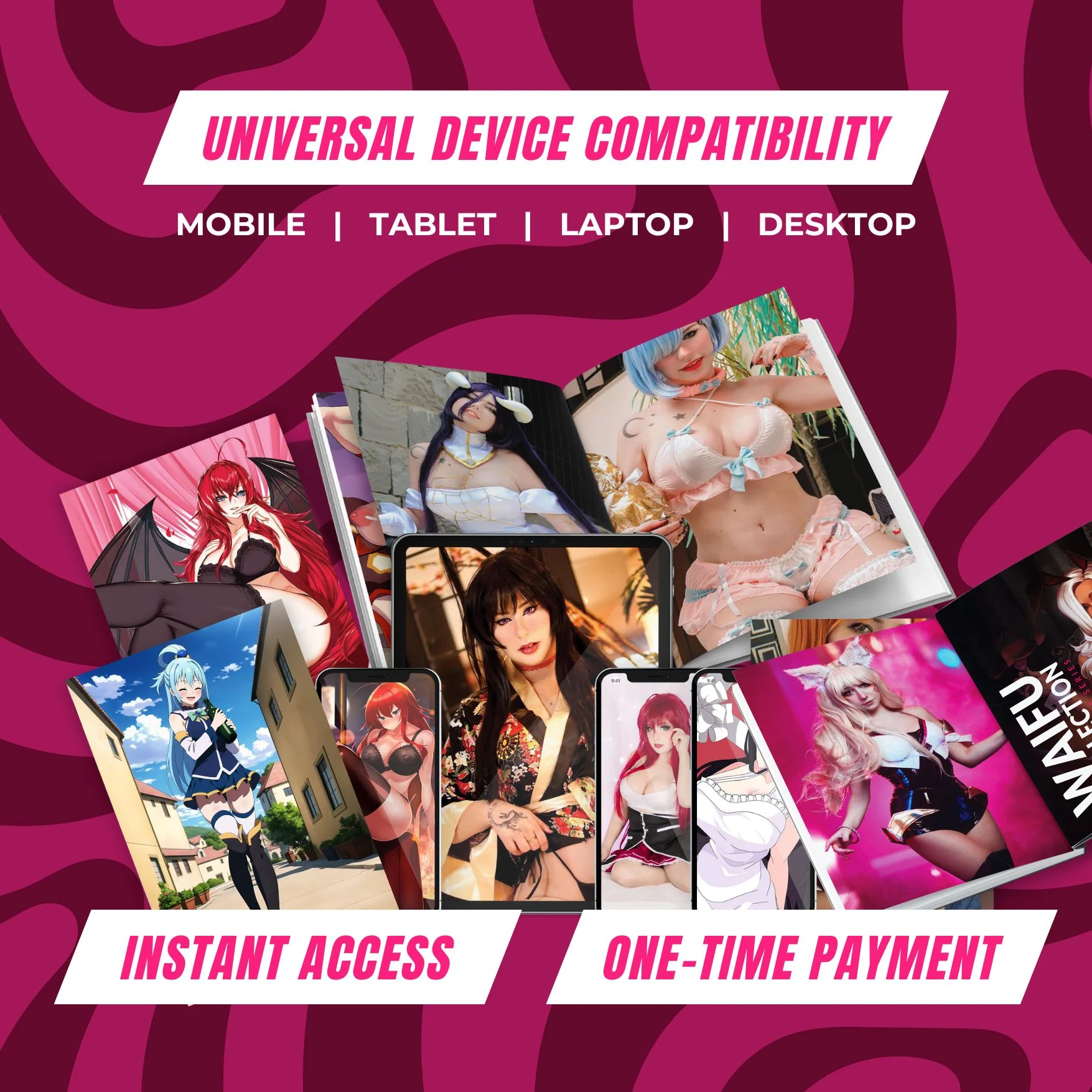 Waifu Vault Collection: 720+ Page Digital Waifu Artbook - Image 3